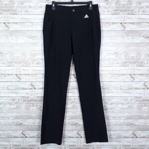 Adidas Mens Lightweight Hiking Pants 30x34 Zip and Button Black 355A